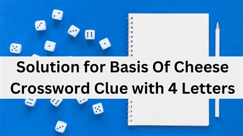 crossword clue cheese type|cheese crossword clue 4 letters.